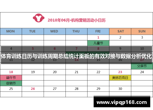 体育训练日历与训练周期总结统计面板的有效对接与数据分析优化